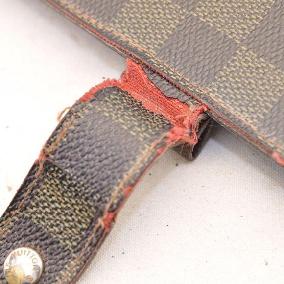 LOUIS VUITTON Damier Ebene Medium Ring Agenda MM - Picture 8 of 12